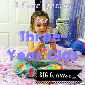 3 year old card games